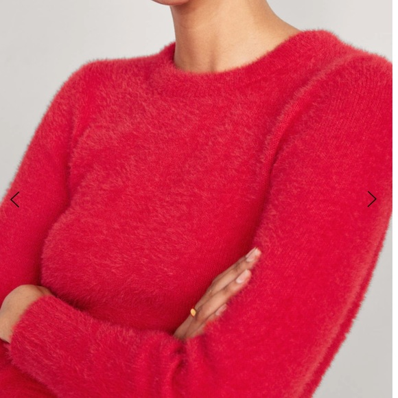 NWT OLD NAVY Eyelash Sweater Color: Robbie Red
SIZE X-LARGE crew nec - Picture 5 of 6